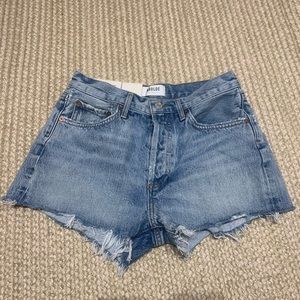 AGOLDE Parker vintage cut off shorts